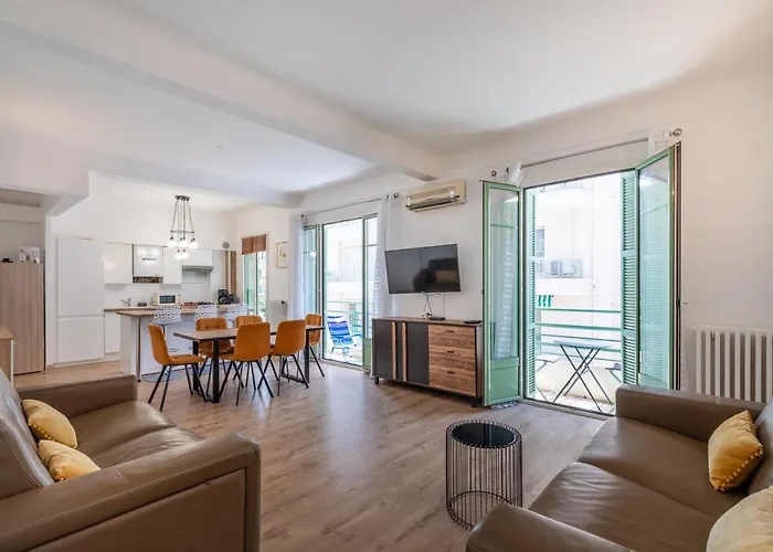 Louis Gallet Les Pins 2 Min Des Plages - 6 Couchages *